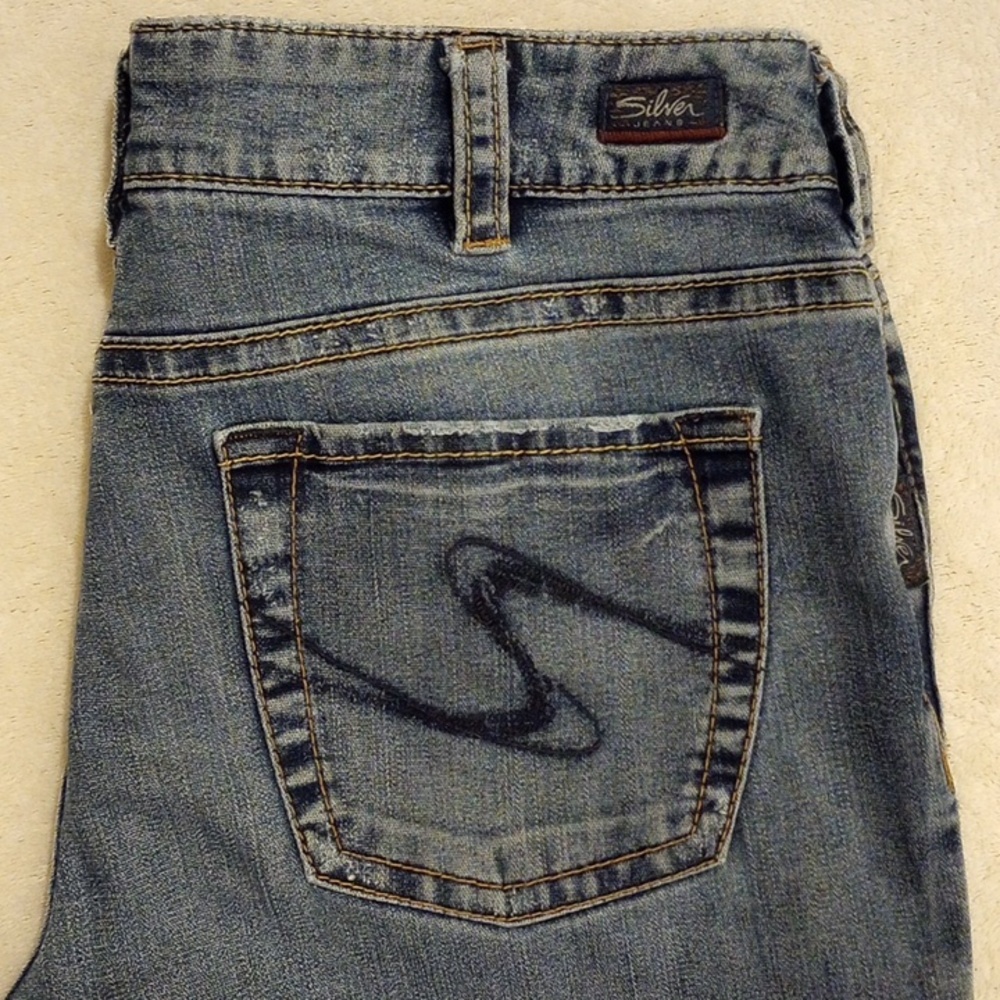 Silver Suki Jeans